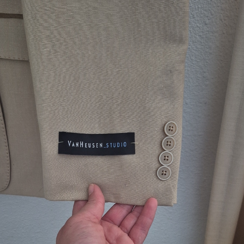 Van Heusen Studio Light Tan Blazer